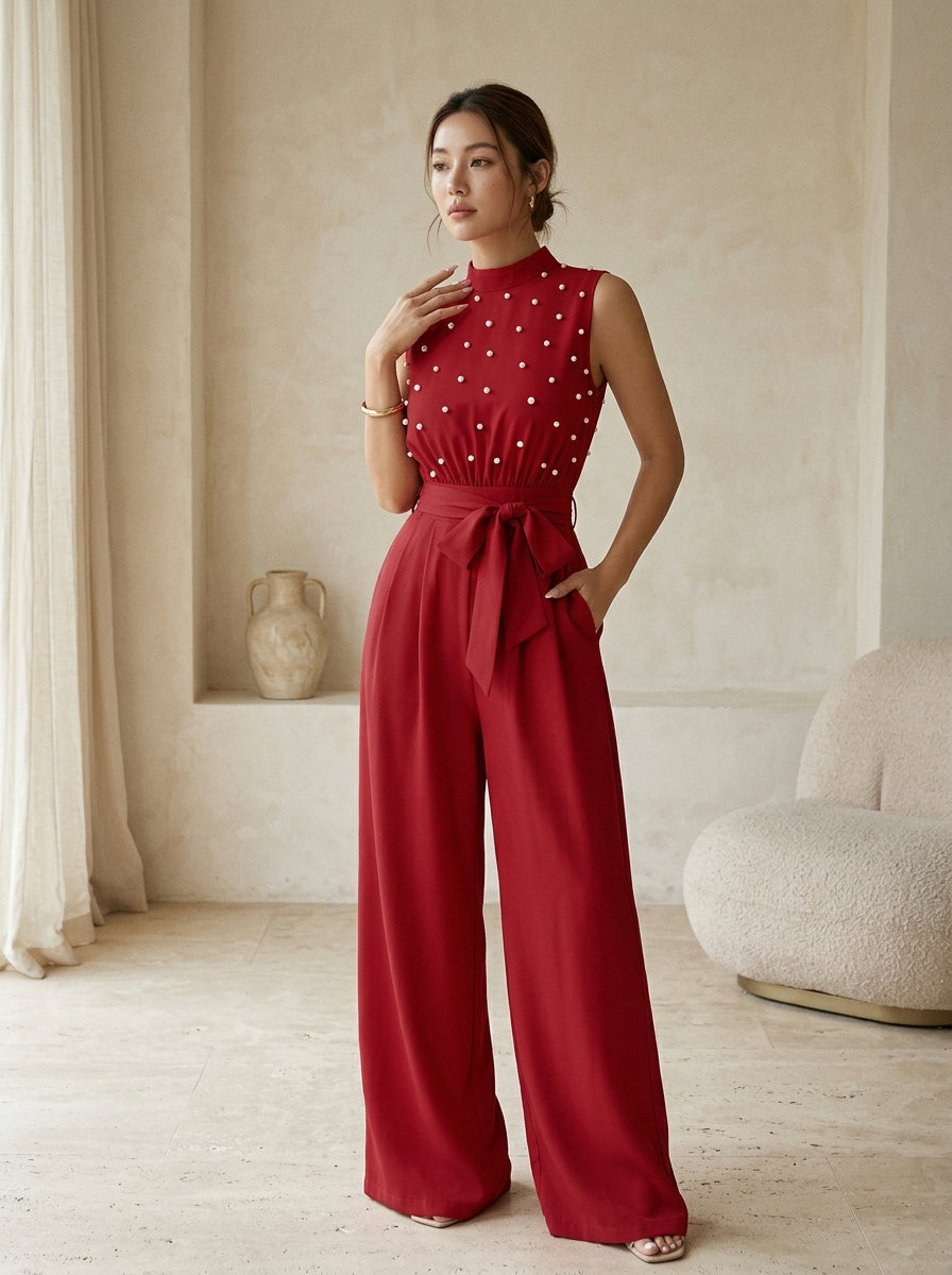 La Plumetis Noir — Jambes Larges