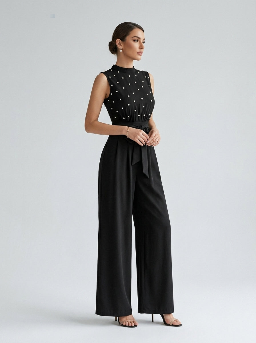 La Plumetis Noir — Jambes Larges